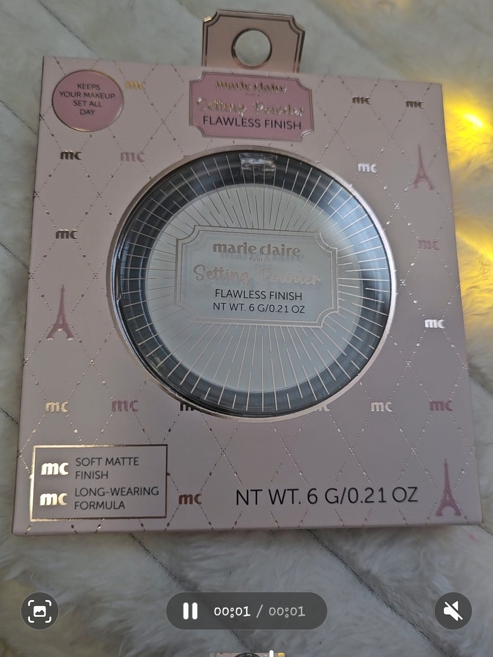 marie claire Flawless Finish Setting Powder